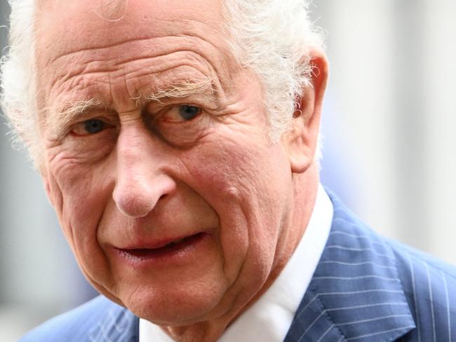 Britain's Prince Charles, Prince of Wales arrives to attend a Service of Thanksgiving for Britain's Prince Philip, Duke of Edinburgh, at Westminster Abbey in central London on March 29, 2022. - A thanksgiving service will take place on Tuesday for Queen Elizabeth II's late husband, Prince Philip, nearly a year after his death and funeral held under coronavirus restrictions. Philip, who was married to the queen for 73 years, died on April 9 last year aged 99, following a month-long stay in hospital with a heart complaint. (Photo by Daniel LEAL / AFP)