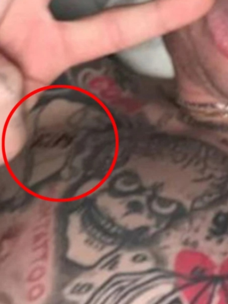 Pete Davidson spotted with a Kim Kardashian tattoo. Picture: Instagram