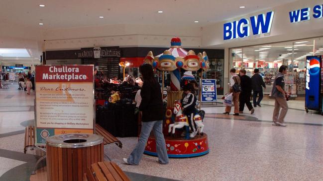 The Big W store in Chullora Marketplace, Sydney, will close in January. Picture: Tracee Lea.