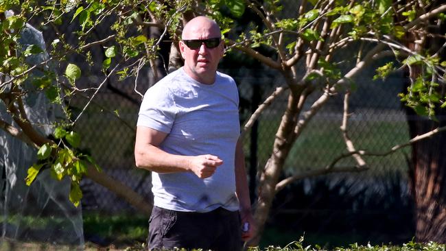 Andrew Perish has been released on parole to a halfway house in Campbelltown to serve out the remainder of his sentence for conspiracy to murder of drug dealer Terry Falconer in 2001. Picture: Toby Zerna