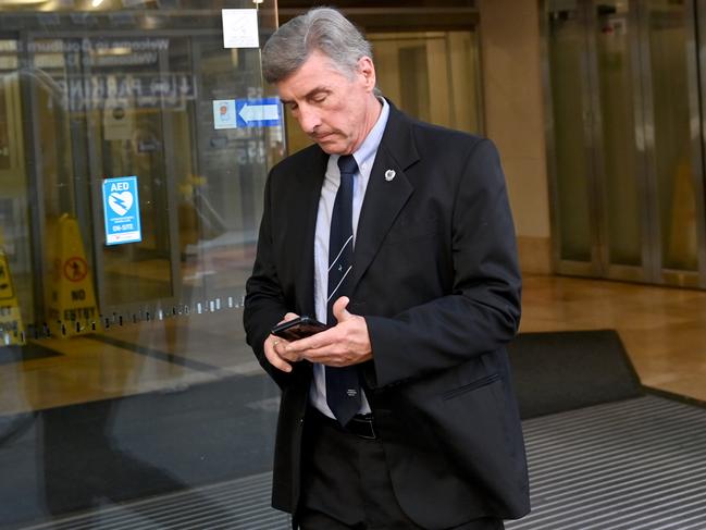 Retired Sydney policeman Stephen Papworth gave character evidence for Cummings at his sentencing hearing. Photo: Jeremy Piper