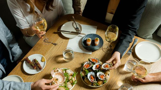 Stem restaurant and cellar on Hindley St. Pics: Jack Fenby.