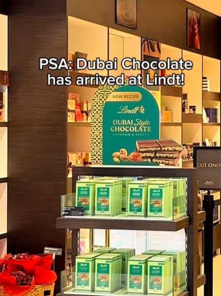 TikTok creator @forevavictoria said she went to the shop first thing as she anticipated a long line up for the sweet treat. Picture: Birkenhead Point/TikTok