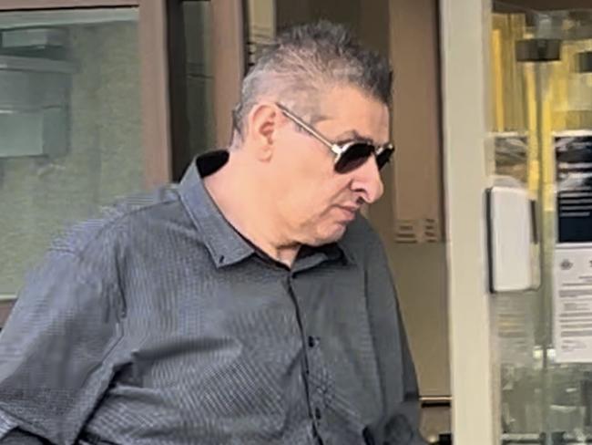 Joseph Raymond Saba leaving Blacktown Local Court on Thursday, September 19, 2024.