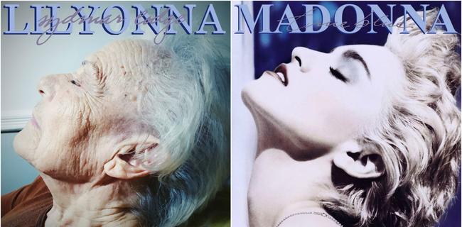 Who’s that girl? Madonna’s True Blue got a generational update. Picture: @robertspeker / Sydmar Lodge