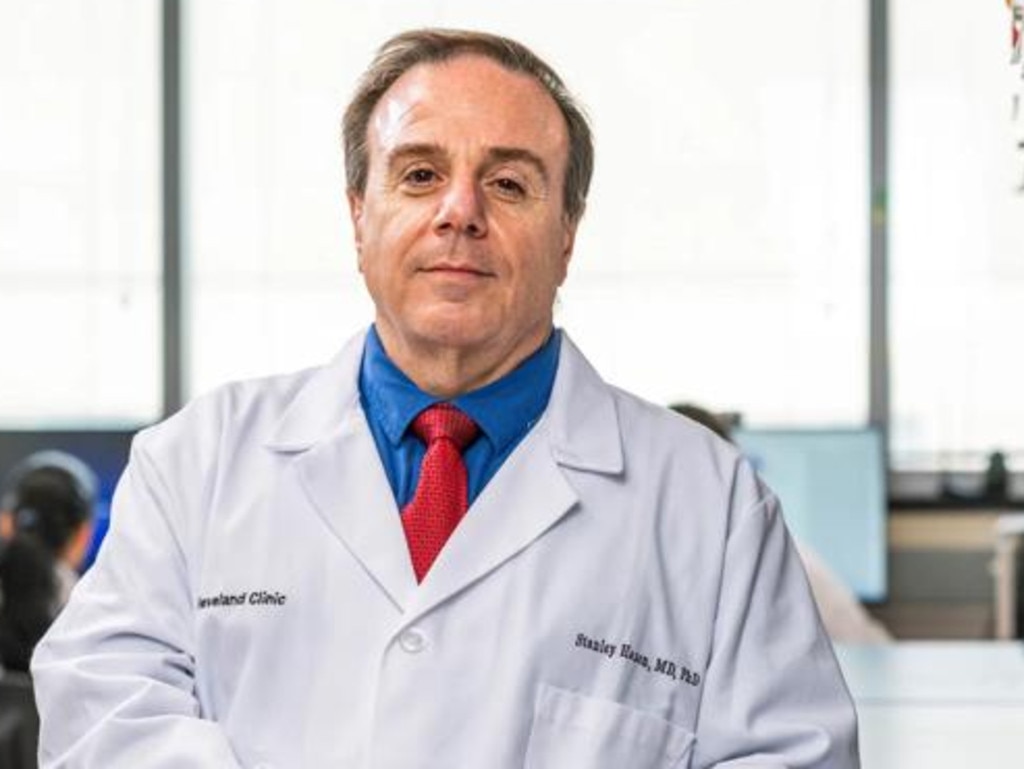 Chair of Cardiovascular and Metabolic Sciences at Cleveland Clinic’s Lener Research Institute and co-senior study author, Dr Stanley Hazen. Picture: Supplied