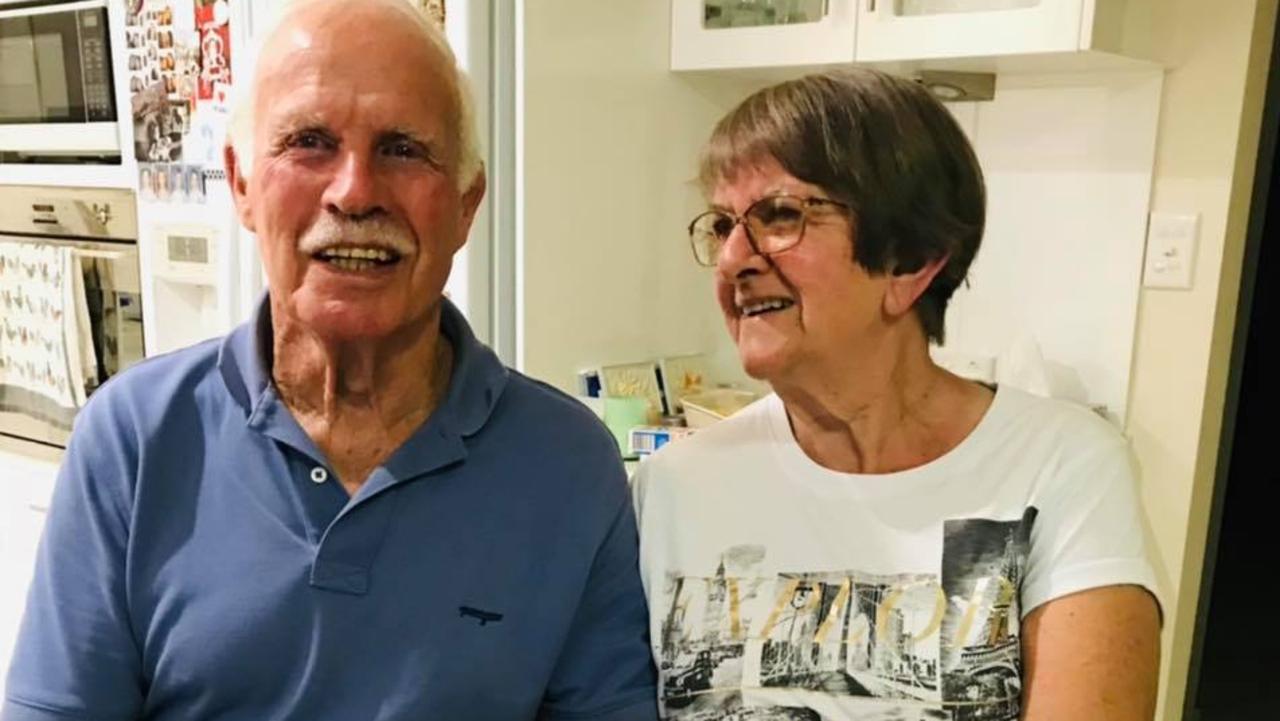 Richard and Judy Edwards lost nearly everything in a fire that started in the garage where their Hyundai Tucson was parked. Picture: GoFundMe