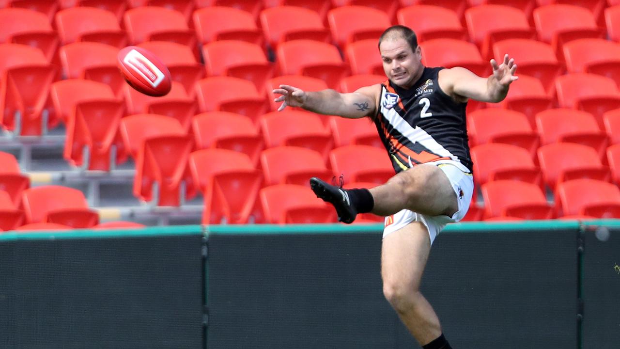 Darren Ewing was a goal kicking maestro in the NTFL. Picture: Richard Gosling