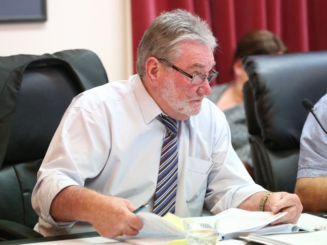 Councillor Mike Wilson was the subject of a code of conduct complaint regarding whether or not mints were handed out at the start of council meetings. Picture: NIKKI DAVIS-JONES