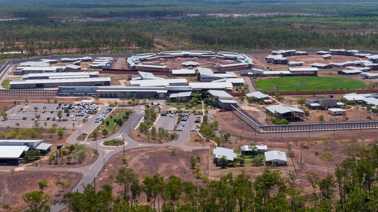 The Darwin Correctional Precinct, Hotlze, was subject to a riot in 2020 causing extensive damage, estimated in the region of $40 million. Picture: Che Chorley