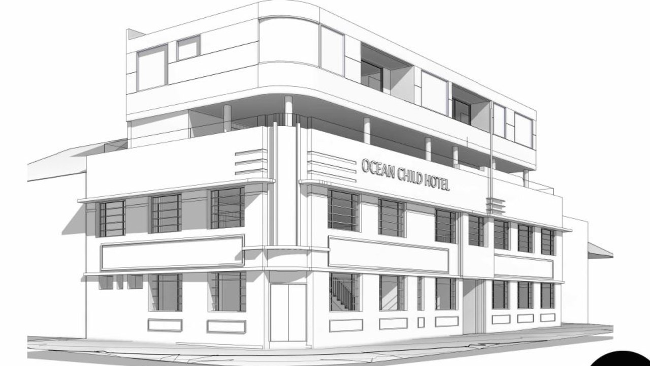 Plans for the Ocean Child Hotel. Image: S Group