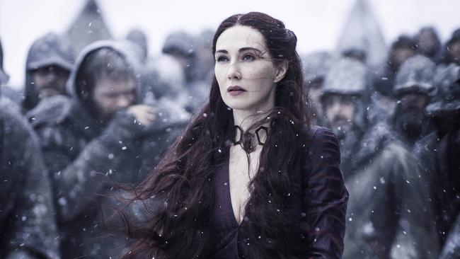 Melisandre from Game Of Thrones is played by Carice van Houten.