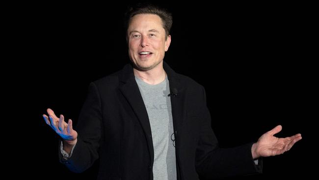 Elon Musk is the largest shareholder in Twitter after revealing he had built up a 9.2 per cent stake. Picture: AFP