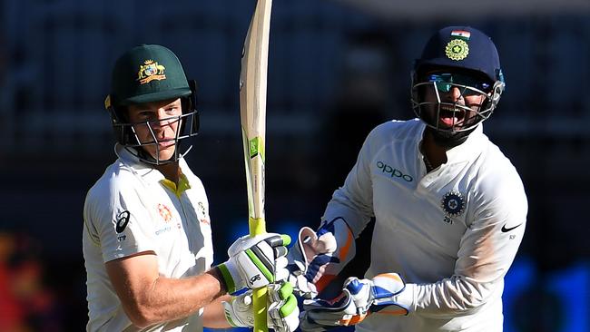 The second Test in Perth between Australia and India could finish five days. Picture: AFP