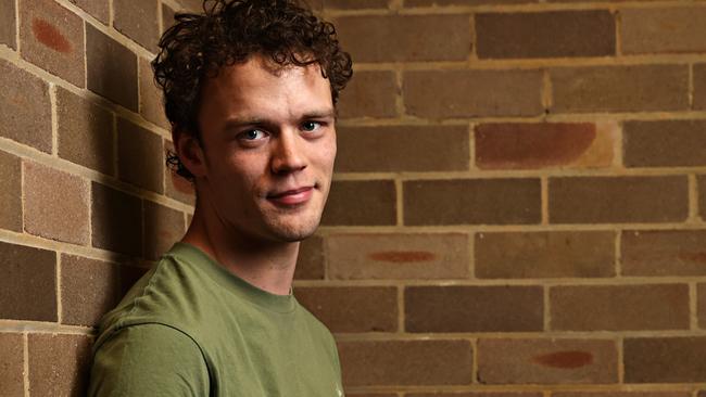 DAILY TELEGRAPH JUNE 27, 2023. Actor Ben Goss who will star in the production of TIM poses for a photo at the Seymour Centre in Chippendale. Picture: Adam Yip