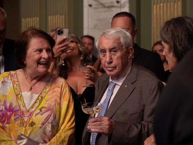 Harry Triguboff pictured at his 90th birthday celebrations. Picture: Esteban La Tessa