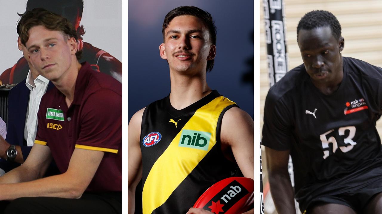 Draft Whispers: Matt Johnson, Josh Gibcus and Leek Alleer.