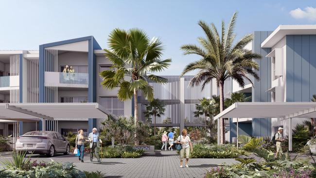 Renders for 490-home mega social and affordable housing project in Woree, Cairns.