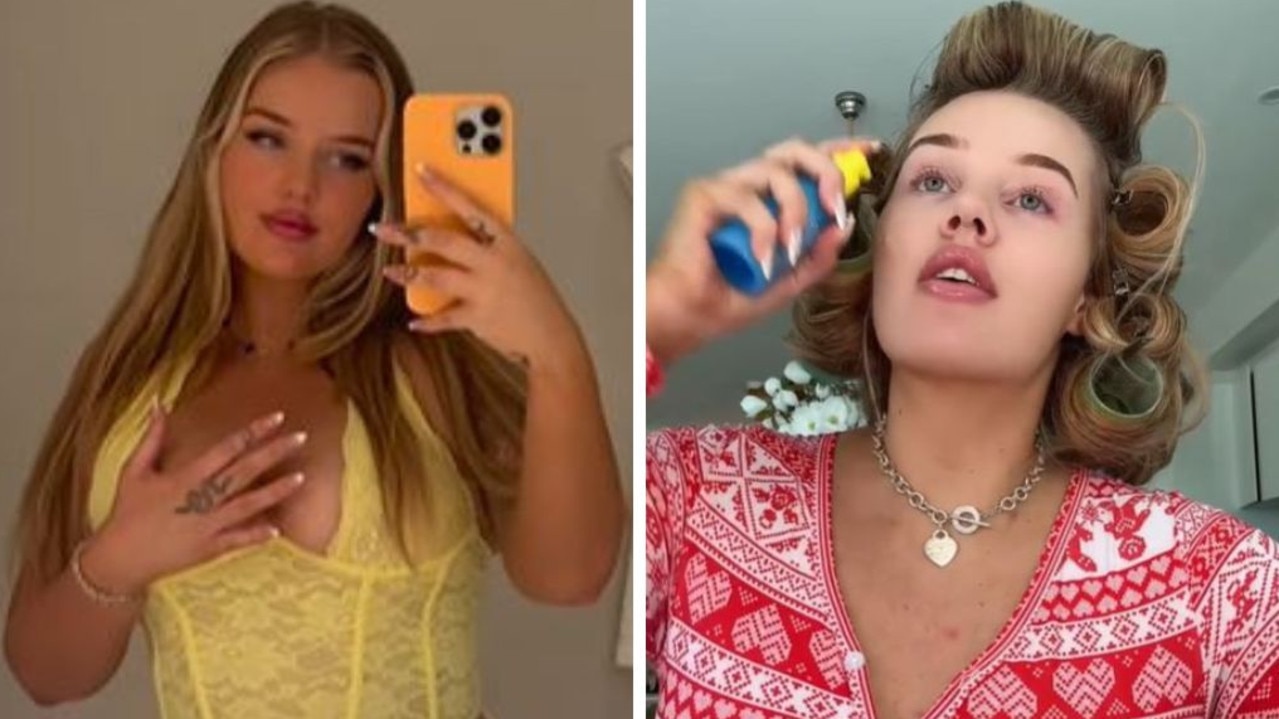 Beauty Diary: Sex worker’s video earns Aussie start up $100,000. Picture: Instagram/TikTok/blueeyedkaylajade