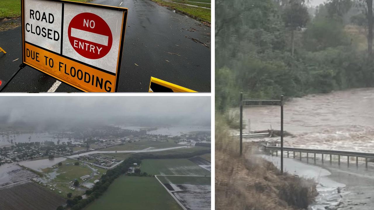 Full list: Major highway, hundreds of roads remain cut by floodwater