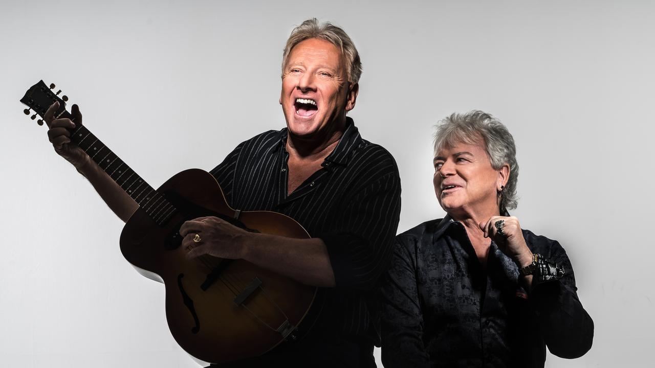 Australian band Air Supply Graham Russell and Russell Hitchcock. Image: supplied.