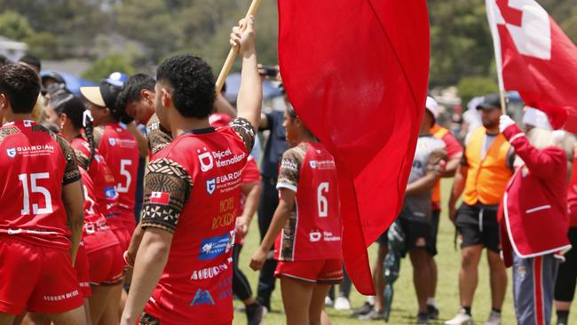 Players proud to show their heritage.