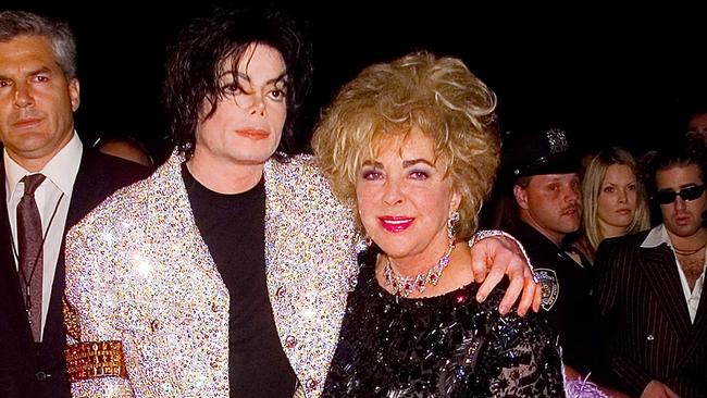 Michael Jackson and Elizabeth Taylor at the Michael Jackson: 30th Anniversary Celebration at Madison Square Garden on September 7, 2001.