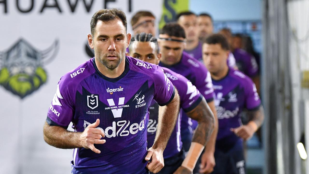 Cameron Smith is still leading the way for the Storm. Picture: Gregg Porteous/NRL Photos