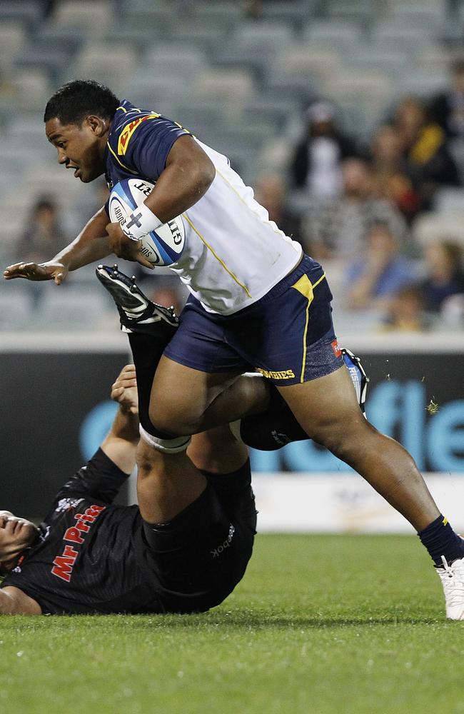 Ita Vaea will start his first game for the Brumbies since 2012.