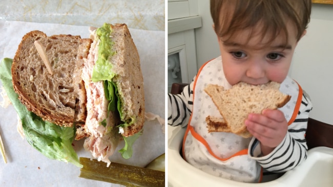 Which way do you cut your sandwich? Image: supplied