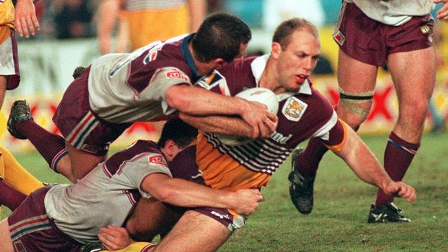 Steele Retchless played for the Broncos and the Crushers in the NRL.