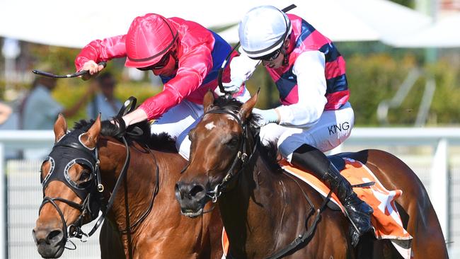 Influential Girl (right) is one of the best value chances of the day. Picture: Getty Images