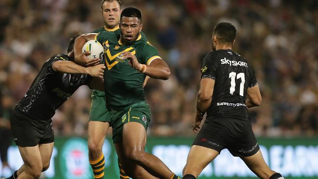 Payne Haas in action against New Zealand in 2019. Picture: Mark Metcalfe/Getty Images