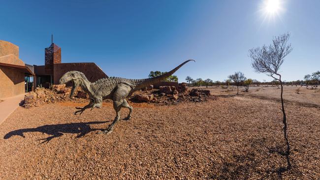 The Australian Age of Dinosaurs museum in Winton. Picture: TEQ