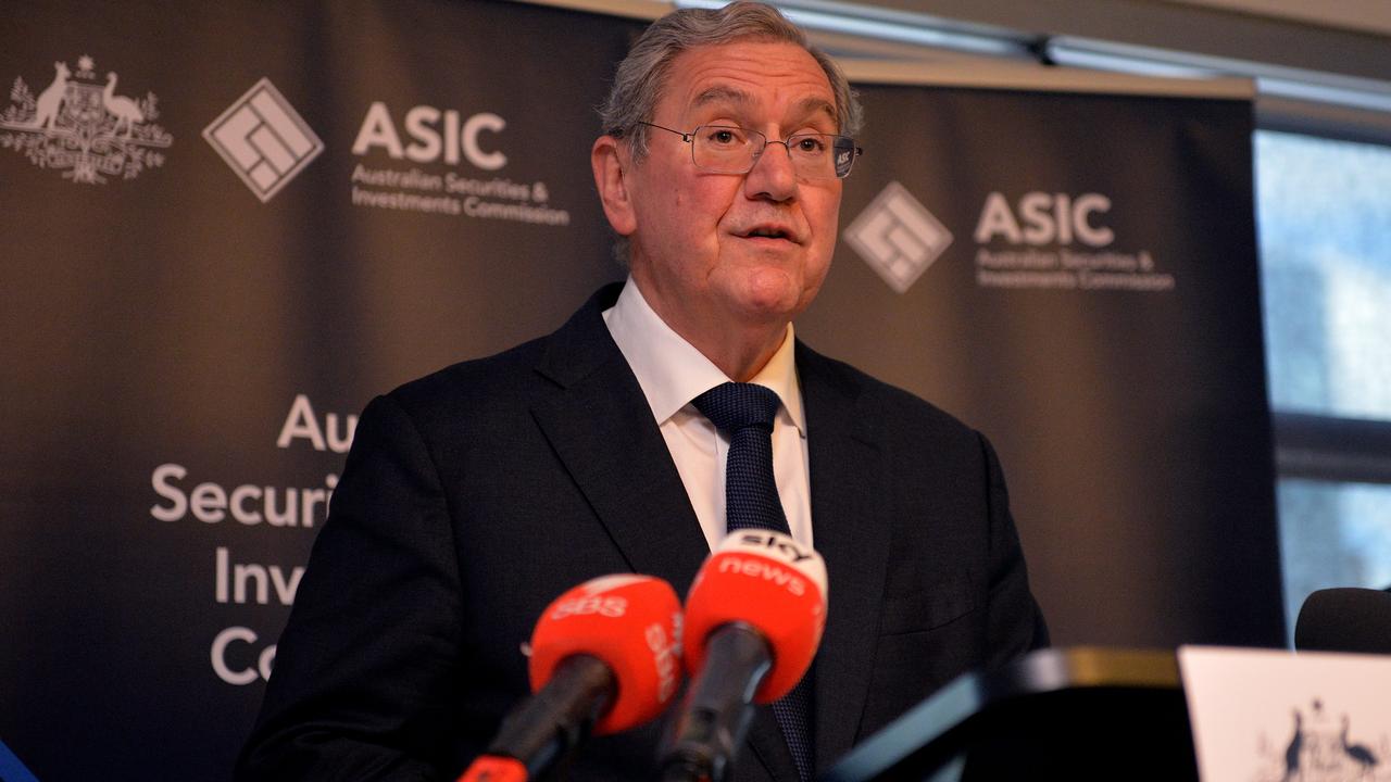 ASIC chairman Joe Longo. Picture: NewsWire / Josie Hayden