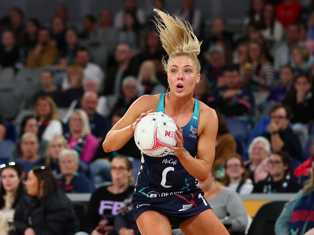 Kate Moloney had a strong game following her inclusion in the Diamonds squad this week. Picture: Graham Denholm/Getty Images