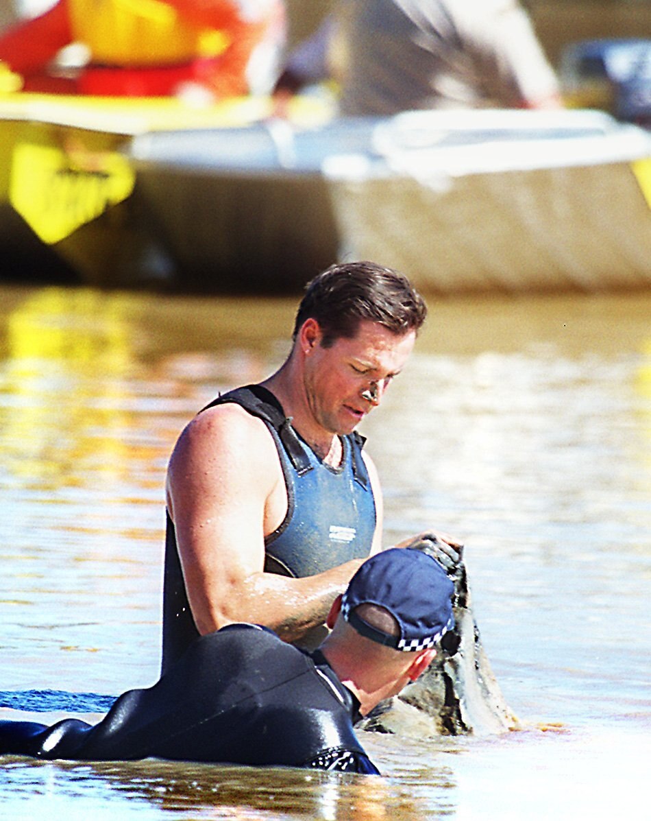 Divers search the Fitzroy River for Keyra Steinhardt.