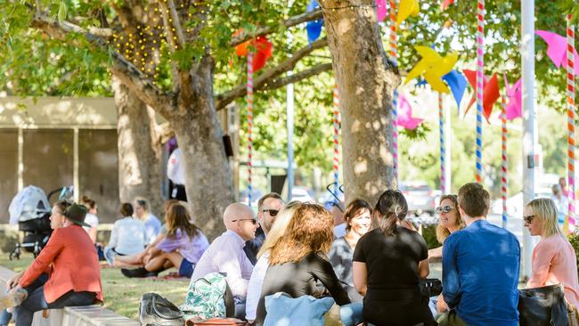 Concept images by Renewal SA for proposed short-term uses of the Old RAH site, aimed at turning it into a thriving community hub.