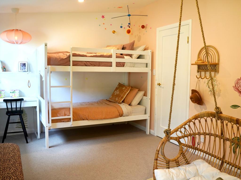 Interior design by Morgan Brady of Pearl Interiors at her Noosa hinterland property. Picture: Katrina Lezaic