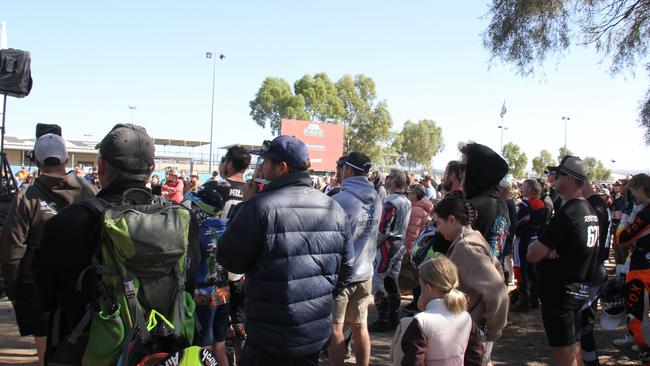 Finke fever has gripped Alice Springs, with hundreds of punters coming to catch all the action at the 2025 Tatts Finke Desert Race Prologue, Saturday, June 7. Picture: Gera Kazakov