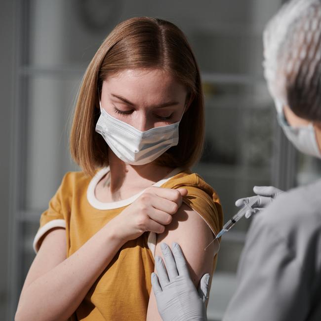 Two-thirds of Australians feel uncomfortable working with unvaccinated colleagues. Picture: iStock