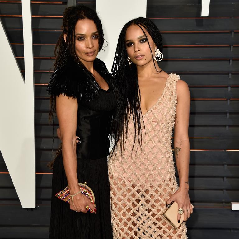 Actress Lisa Bonet and her daughter Zoe Kravitz. Picture: Getty