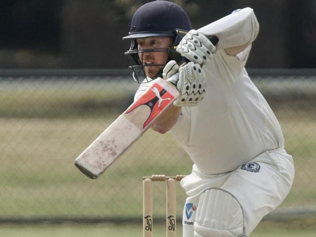 Elsternwick batsman Cameron Christiansen will lead his team into the grand final. Picture: Valeriu Campan