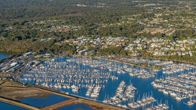 East Coast Marina at Manly Harbour on Brisbane's Bayside.