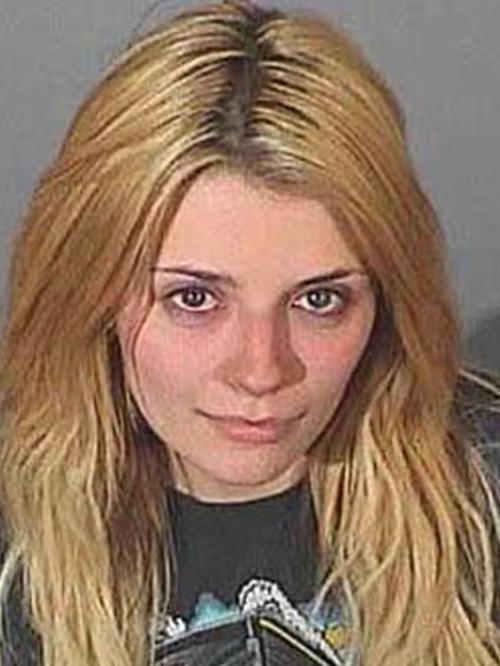 Actress and ‘It Girl’ <b>Mischa Barton</b> was arrested for drink driving and not having a licence in Los Angeles in December 2007 and booked at the West Hollywood Sheriff's Station. Then 21, the star of <i>The O.C</i>. accepted a plea deal which imposed three years’ probation, alcohol education classes and a fine. Picture: Supplied