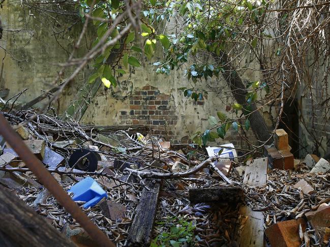 The Enmore “house” was really just a pile of rubble. Picture: John Appleyard