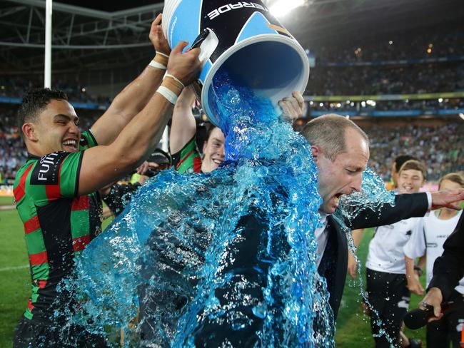 Maguire won a premiership with South Sydney in 2014 and wants that feeling again. Picture: Gregg Porteous