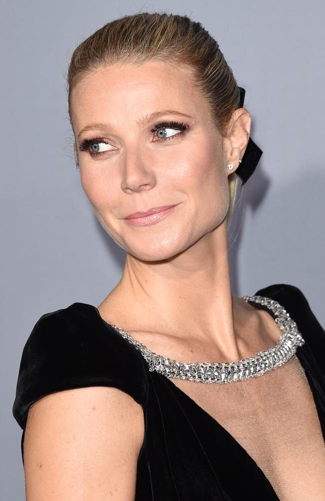 Actress Gwyneth Paltrow attends the InStyle Awards at Getty Center on October 26, 2015 in Los Angeles. Picture: Getty