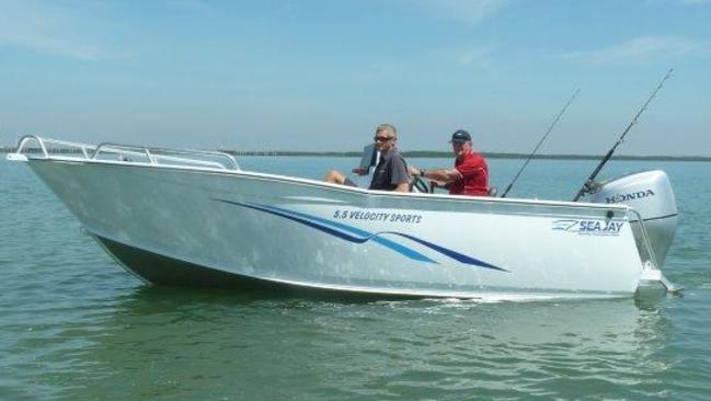 The 5.50 Velocity Sports side Console.or Marine Guide