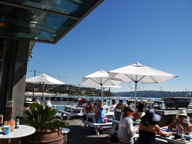 The Balmoral Boathouse is a popular beachside cafe.